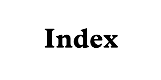 Шрифт Index